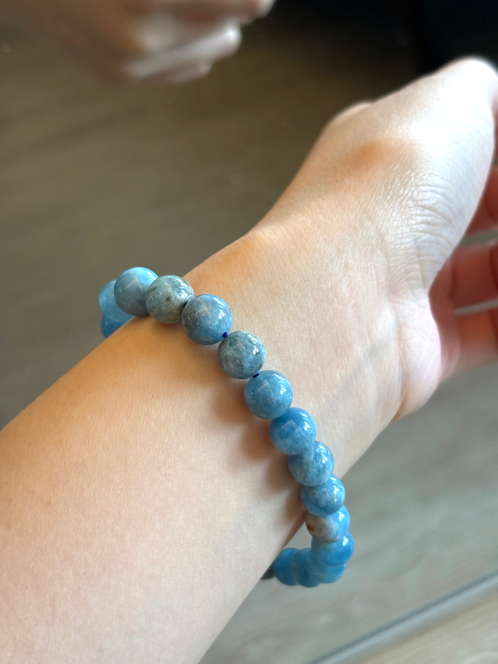 Starry Night - Aquamarine Bracelet