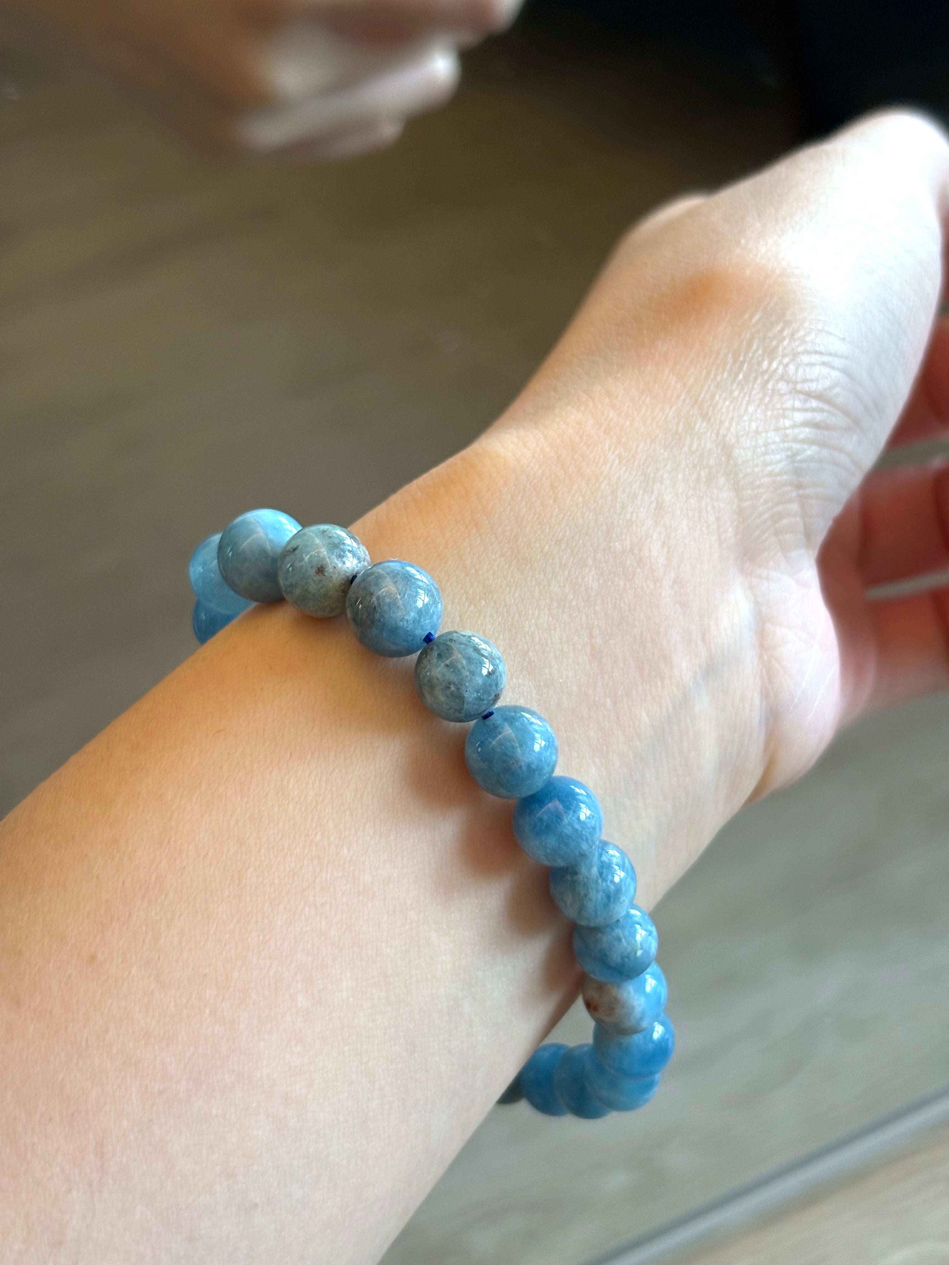 Starry Night - Aquamarine Bracelet