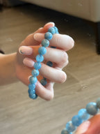 Starry Night - Aquamarine Bracelet