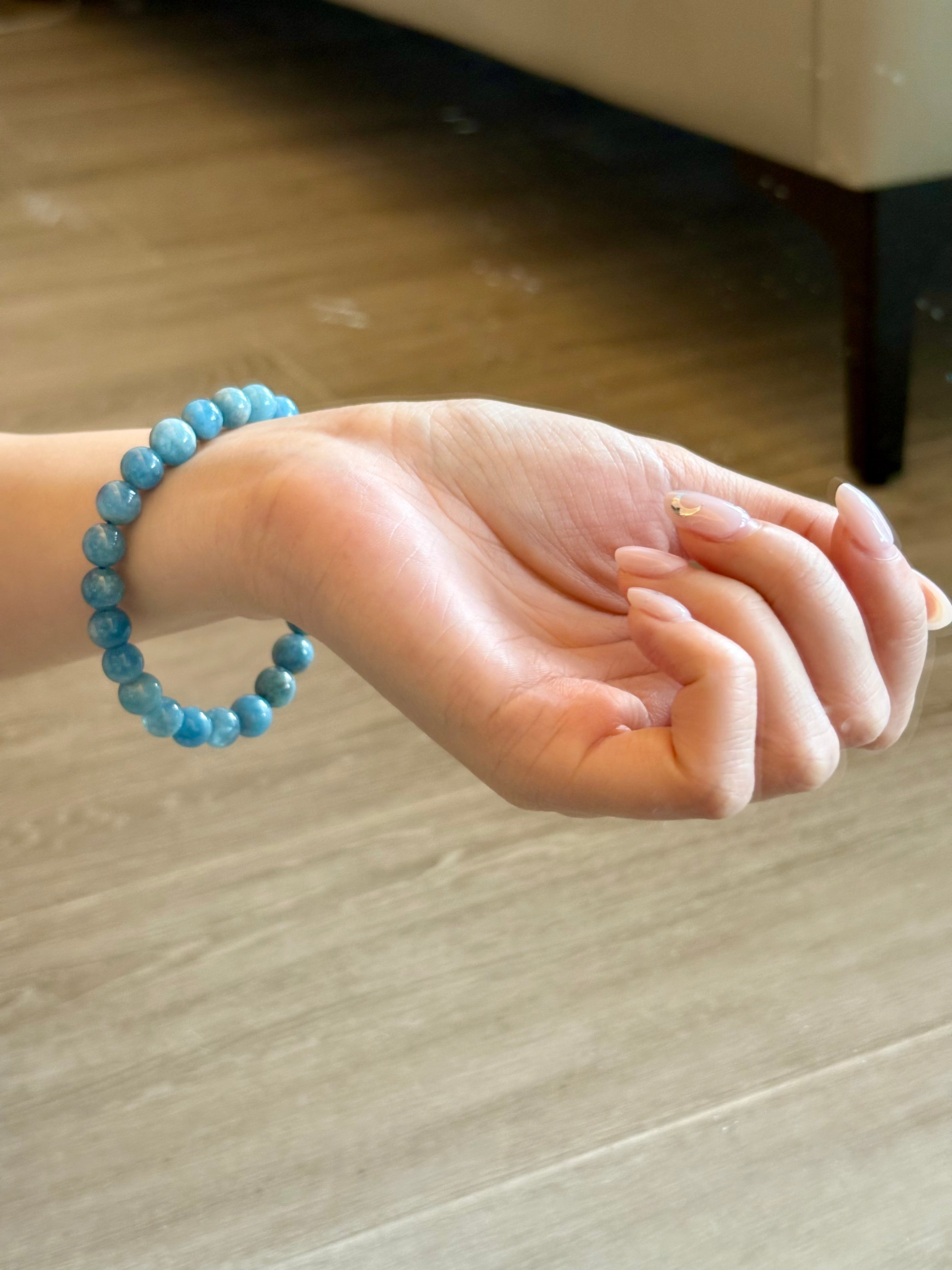 Starry Night - Aquamarine Bracelet
