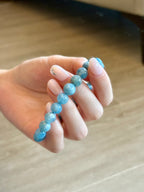 Starry Night - Aquamarine Bracelet