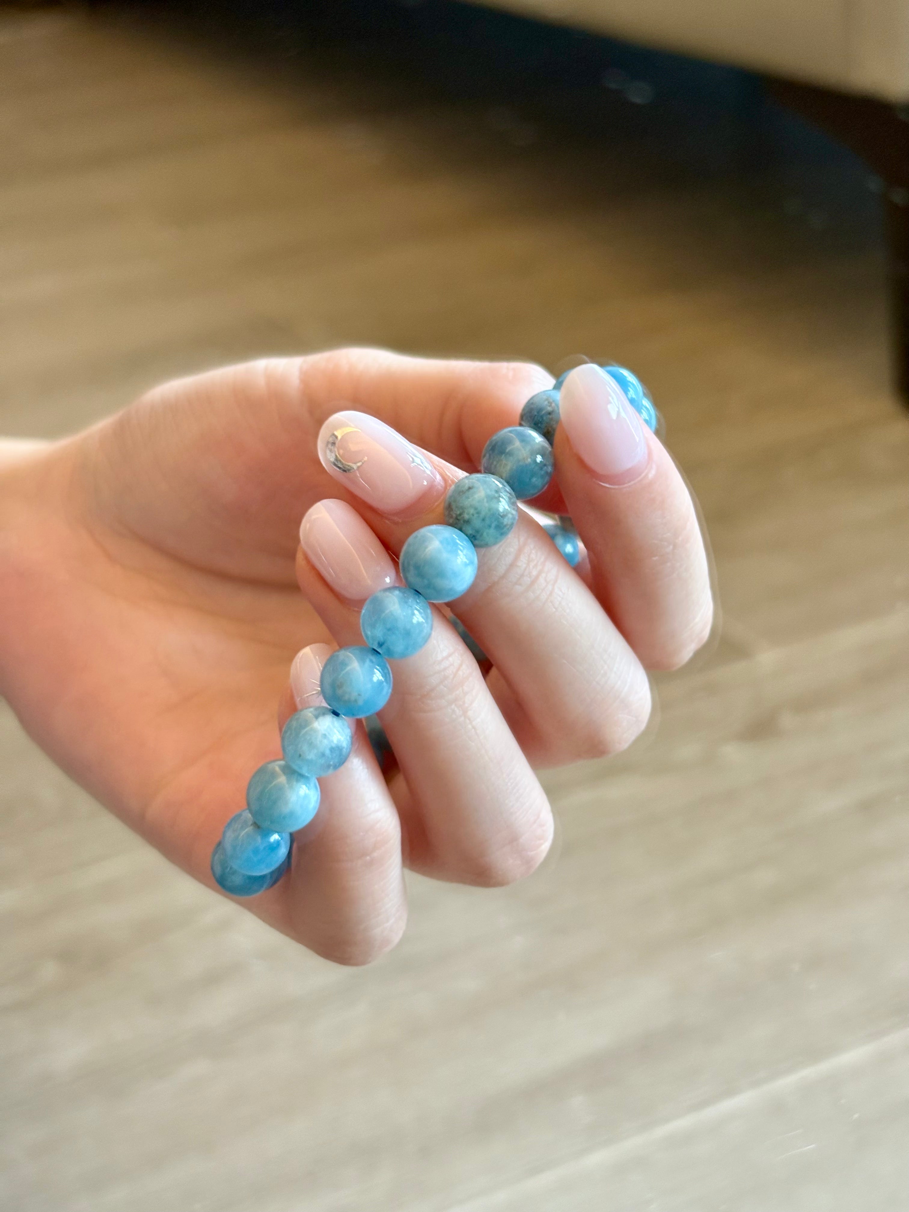 Starry Night - Aquamarine Bracelet