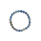 Deep purple Amethyst bracelet resembling a starry night sky