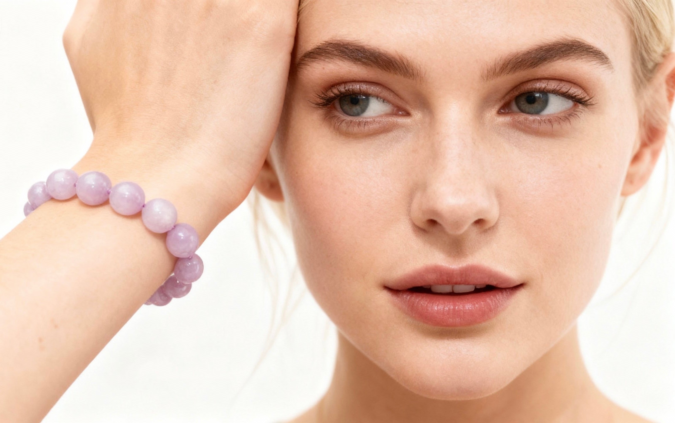 Unconditional Love Natural Kunzite Bracelet
