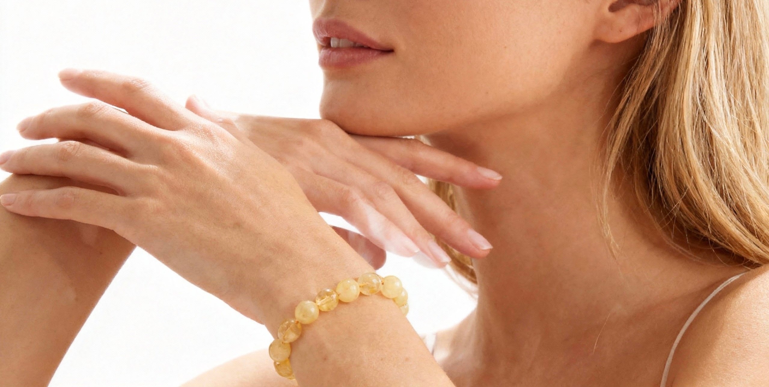 Joyful Radiance Natural Yellow Jade Bracelet