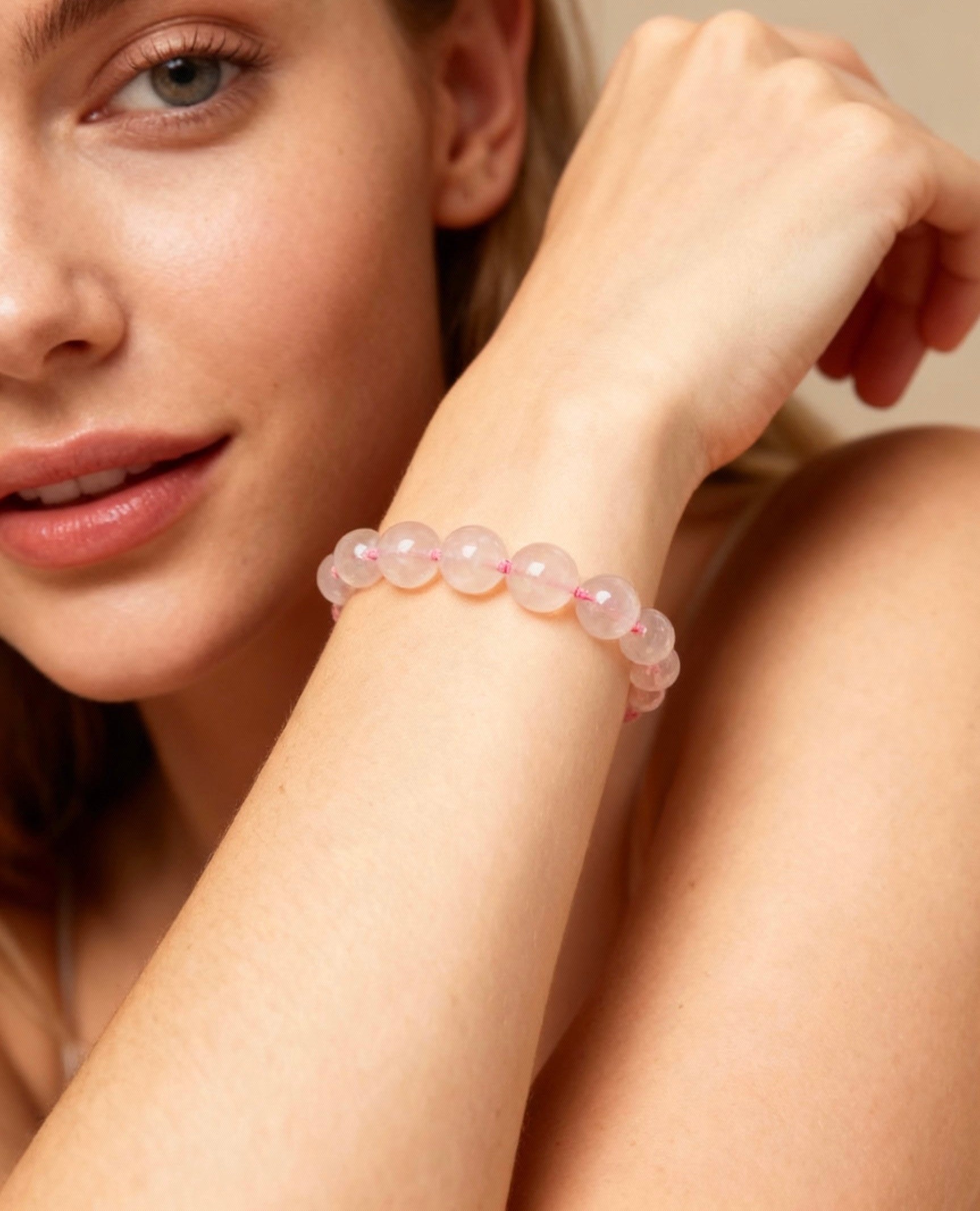 Gentle Love Rose Quartz Bracelet